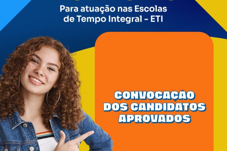 Prefeitura de Floriano divulga cronograma de comparecimento para monitores das Escolas de Tempo Integral