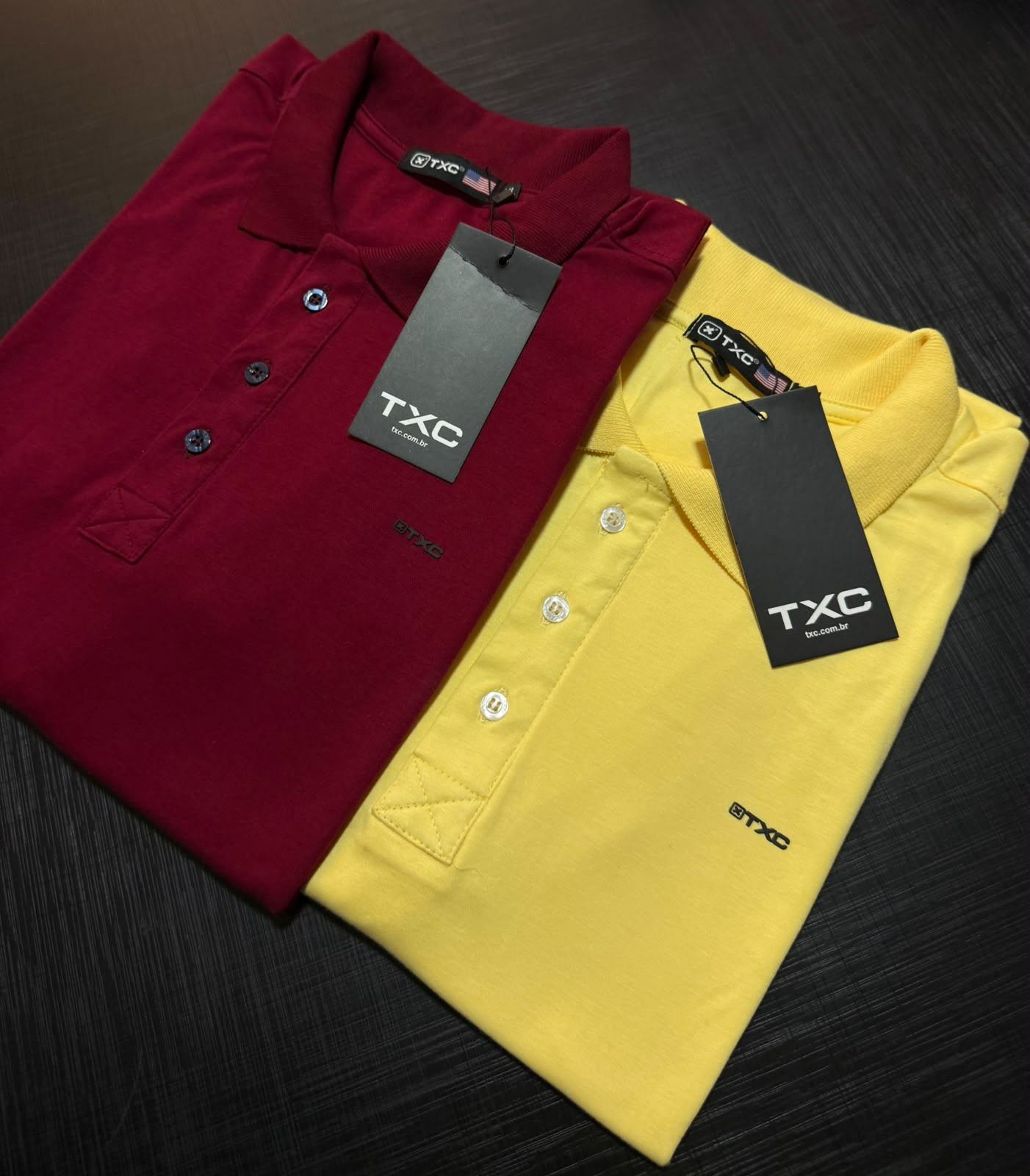 Camisa polo Malha Gold🥇
