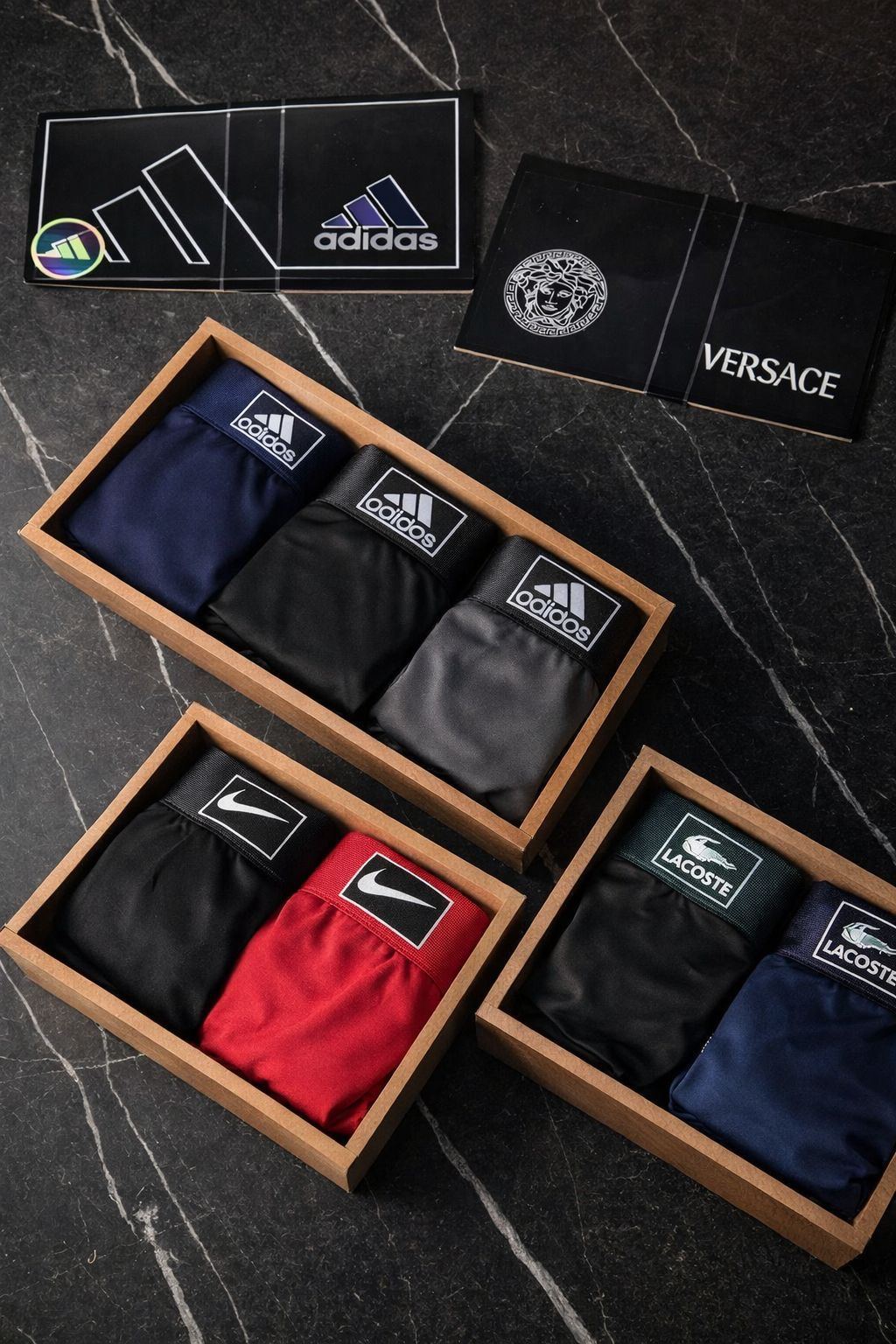 Kit cueca poliamida 🥇